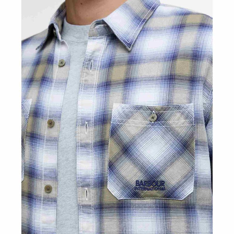 Barbour International Trialist Check Long-Sleeved Shirt image number 2